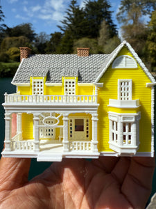 Small Miniature COLOR N-Scale Stars Hollow Kim’s Antiques Store Victorian Built Assembled
