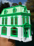 Small Miniature COLOR N-Scale Stars Hollow Library Gilmore Girls Victorian 1:160