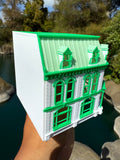 Small Miniature COLOR N-Scale Stars Hollow Library Gilmore Girls Victorian 1:160