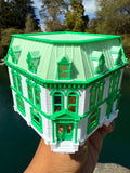 Small Miniature COLOR N-Scale Stars Hollow Library Gilmore Girls Victorian 1:160