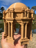 Brown Gold Rush Bay miniature San Francisco Palace of Fine Arts N-Scale 1:150 Assembled