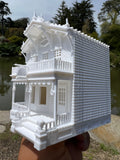 GoldRushBay HO-Scale Victorian Main Street Intimate Apparel Shop Miniature Built 1:87