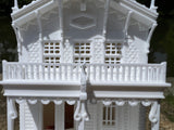 GoldRushBay HO-Scale Victorian Main Street Intimate Apparel Shop Miniature Built 1:87