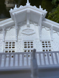 GoldRushBay HO-Scale Victorian Main Street Intimate Apparel Shop Miniature Built 1:87