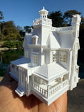 Opening Miniature N-Scale Practical Magic Victorian House Assembled with Hinge