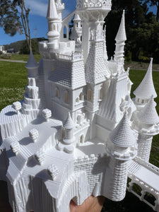 Paris Fantasy Castle 18 Inches Built Assembled Fantasy #11