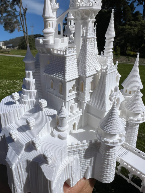 Paris Fantasy Castle 18 Inches Built Assembled Fantasy #11
