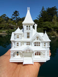 Charter Oak Victorian Mansion - N Scale (1:160) Architectural Miniature
