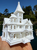 Charter Oak Victorian Mansion - N Scale (1:160) Architectural Miniature