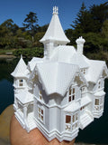 Charter Oak Victorian Mansion - HO Scale (1:87) Architectural Miniature