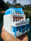 Miniature Victorian World Main Street Confectionery Shop Assembled by Gold Rush Bay