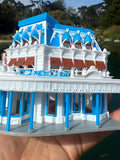 Miniature Victorian World Main Street Confectionery Shop Assembled by Gold Rush Bay