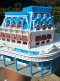 Miniature Victorian World Main Street Confectionery Shop Assembled by Gold Rush Bay