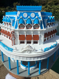 Miniature Victorian World Main Street Confectionery Shop Assembled by Gold Rush Bay