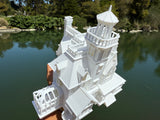 Opening Miniature HO Scale Practical Witch Magic Victorian House with Hinge