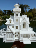Opening Miniature HO Scale Practical Witch Magic Victorian House with Hinge