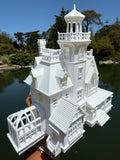 Opening Miniature HO Scale Practical Witch Magic Victorian House with Hinge