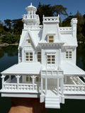 Opening Miniature HO Scale Practical Witch Magic Victorian House with Hinge