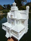 Opening Miniature HO Scale Practical Witch Magic Victorian House with Hinge