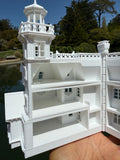Opening Miniature HO Scale Practical Witch Magic Victorian House with Hinge