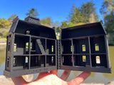 Miniature Victorian Collection #40 - Black Psycho Bates Motel House 1/87 HO Scale w/Hinge