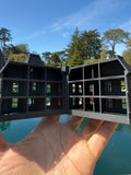 Opening Miniature #38 Galaxy Black N-Scale Neibolt House IT Victorian Mansion Built Assembled with Hinge