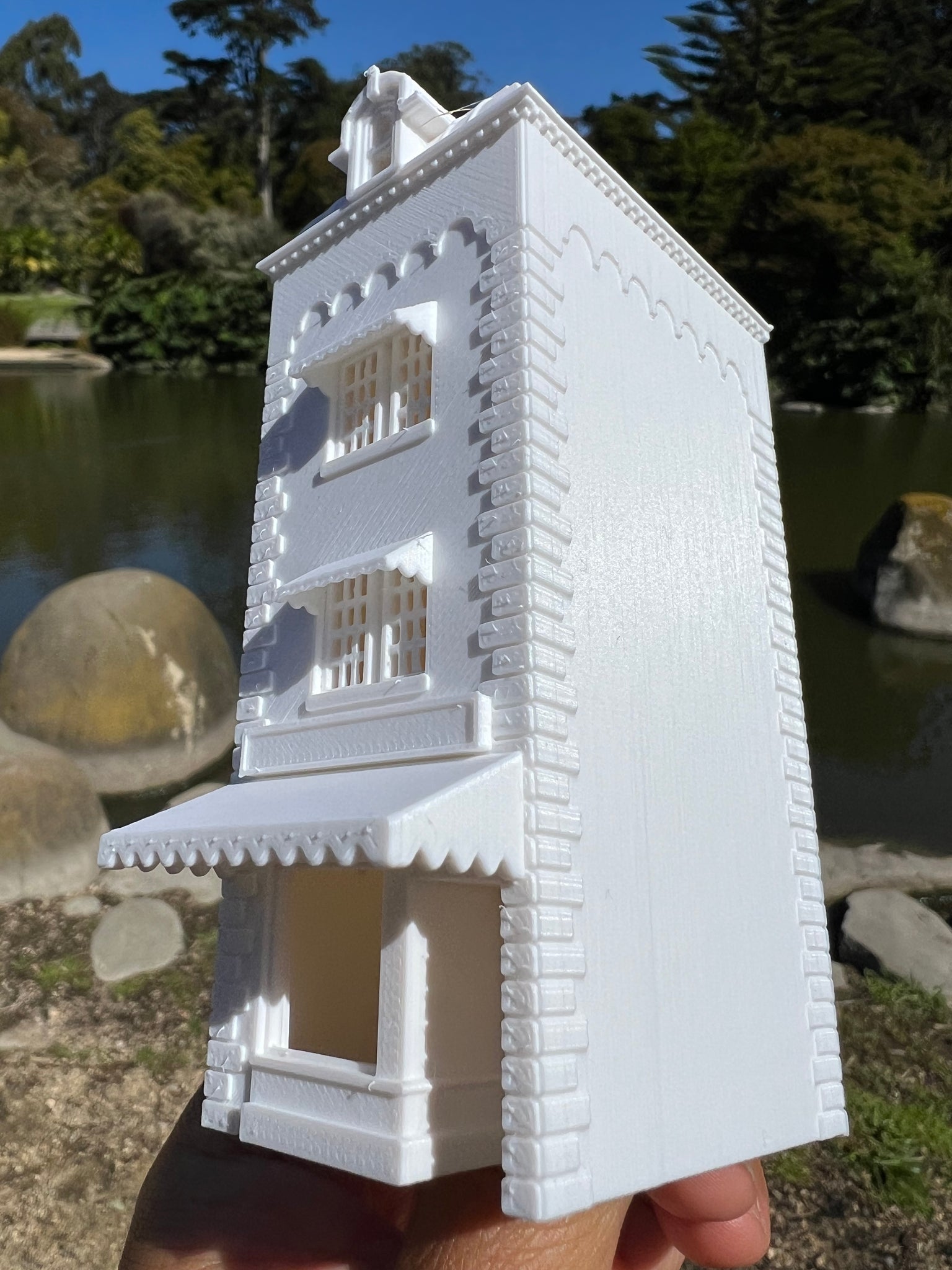thumbnail image 2 of HO Scale 1:87 3D Printed Historical Statues & Patriotic Scenery Figures 2 of 5
