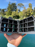 Opening Miniature #38 Gray Galaxy Black HO-Scale Neibolt House IT Victorian Mansion Built Assembled with Hinge