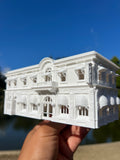 Small Miniature N-Scale Victorian #39 Main Street Bank 1:150 Model