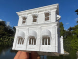 Small Miniature N-Scale Victorian #39 Main Street Bank 1:150 Model