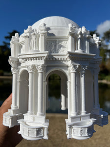 Miniature HO-Scale San Francisco Palace of Fine Arts 1/87
