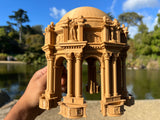 Brown Miniature HO-Scale San Francisco Palace of Fine Arts 1/87