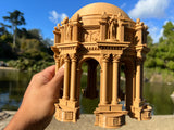 Brown Miniature HO-Scale San Francisco Palace of Fine Arts 1/87