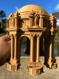 Brown Miniature HO-Scale San Francisco Palace of Fine Arts 1/87