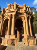 Brown Miniature HO-Scale San Francisco Palace of Fine Arts 1/87