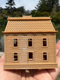 Small Psycho N-scale 1/160 Miniature Victorian Collection #40 - Brown Bates Motel House 1:160 Shell