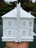 Opening Miniature HO-Scale Miniature “Mayfair Mansion” New Orleans Witch House (1:87 Scale) ASSEMBLED with Hinge