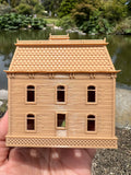 Small Psycho N-scale 1/160 Miniature Victorian Collection #40 - Brown Bates Motel House 1:160 Shell