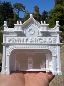 Gold Rush Bay HO-Scale Main Street Penny Arcade Shop House Facade Victorian Built 1:87