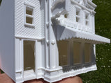 Gold Rush Bay HO-Scale Main Street Candy Palace Store w/Interiors Victorian Built 1:87