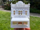 Gold Rush Bay N-Scale Main Street #8 Ice Cream Parlor Shop Victorian 1:160 Built