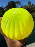 Miniature YELLOW COLOR HO-Scale 1/87 Hot Air Balloon for Model Train or Dollhouse layouts