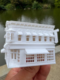 Gold Rush Bay N-Scale Main Street Clock Shop Building Victorian Built 1:160