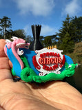 COLOR Miniature Casey Circus Calliope Music Organ Car Theme Park Ride Built