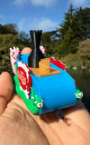 COLOR Miniature Casey Circus Calliope Music Organ Car Theme Park Ride Built