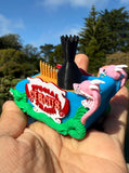 COLOR Miniature Casey Circus Calliope Music Organ Car Theme Park Ride Built