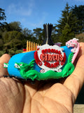 COLOR Miniature Casey Circus Calliope Music Organ Car Theme Park Ride Built