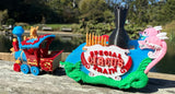 COLOR Miniature Casey Circus Calliope Music Organ Car Theme Park Ride Built
