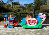 COLOR Miniature Casey Circus Calliope Music Organ Car Theme Park Ride Built