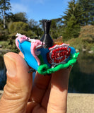 COLOR Miniature Casey Circus Calliope Music Organ Car Theme Park Ride Built